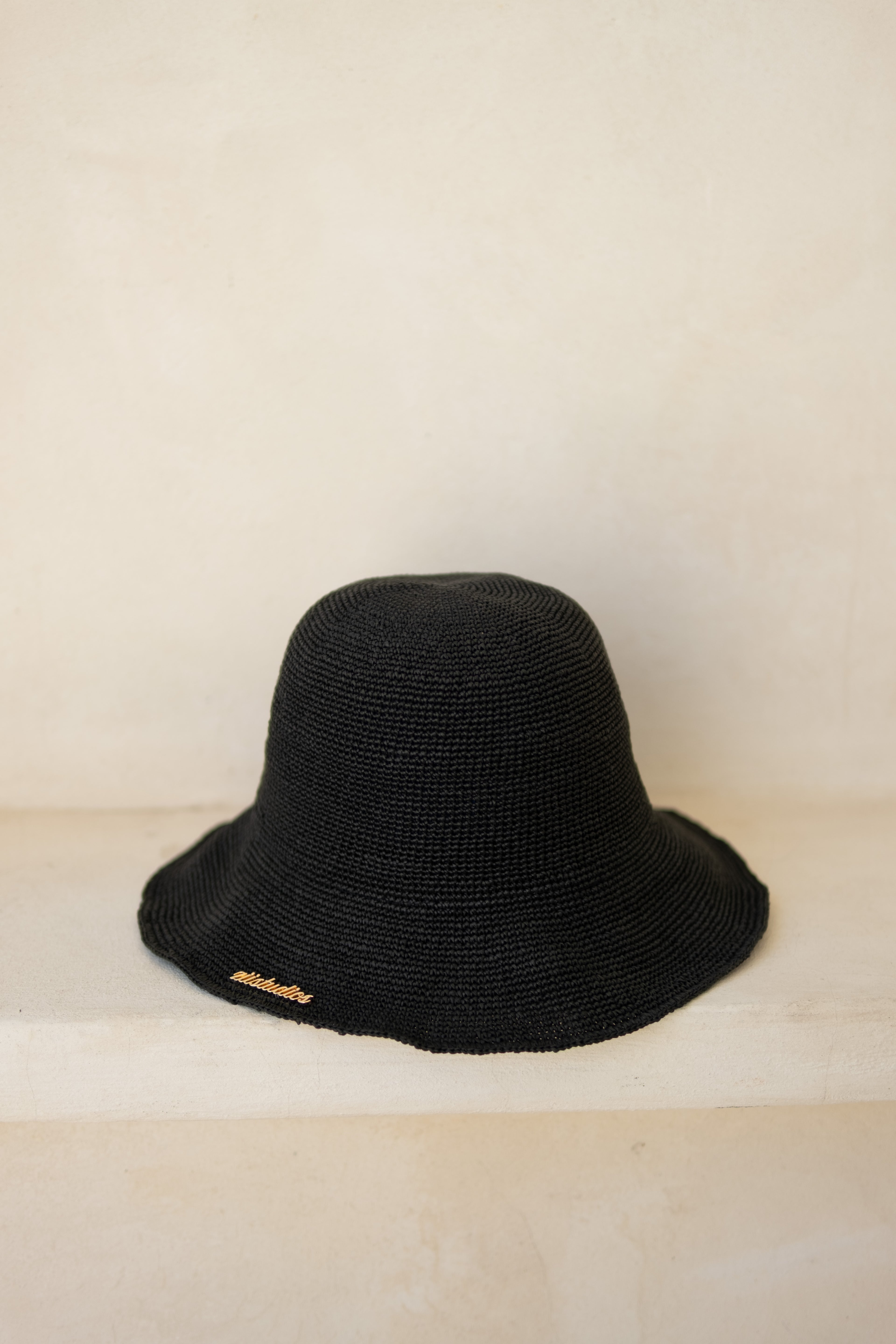 POOLSIDE RAFFIA SUN HAT - BROWN (PRE-ORDER)