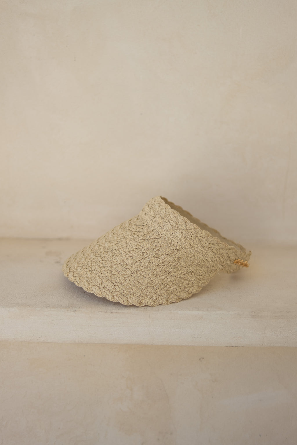 RESORT VISOR - NATURAL (PRE-ORDER)