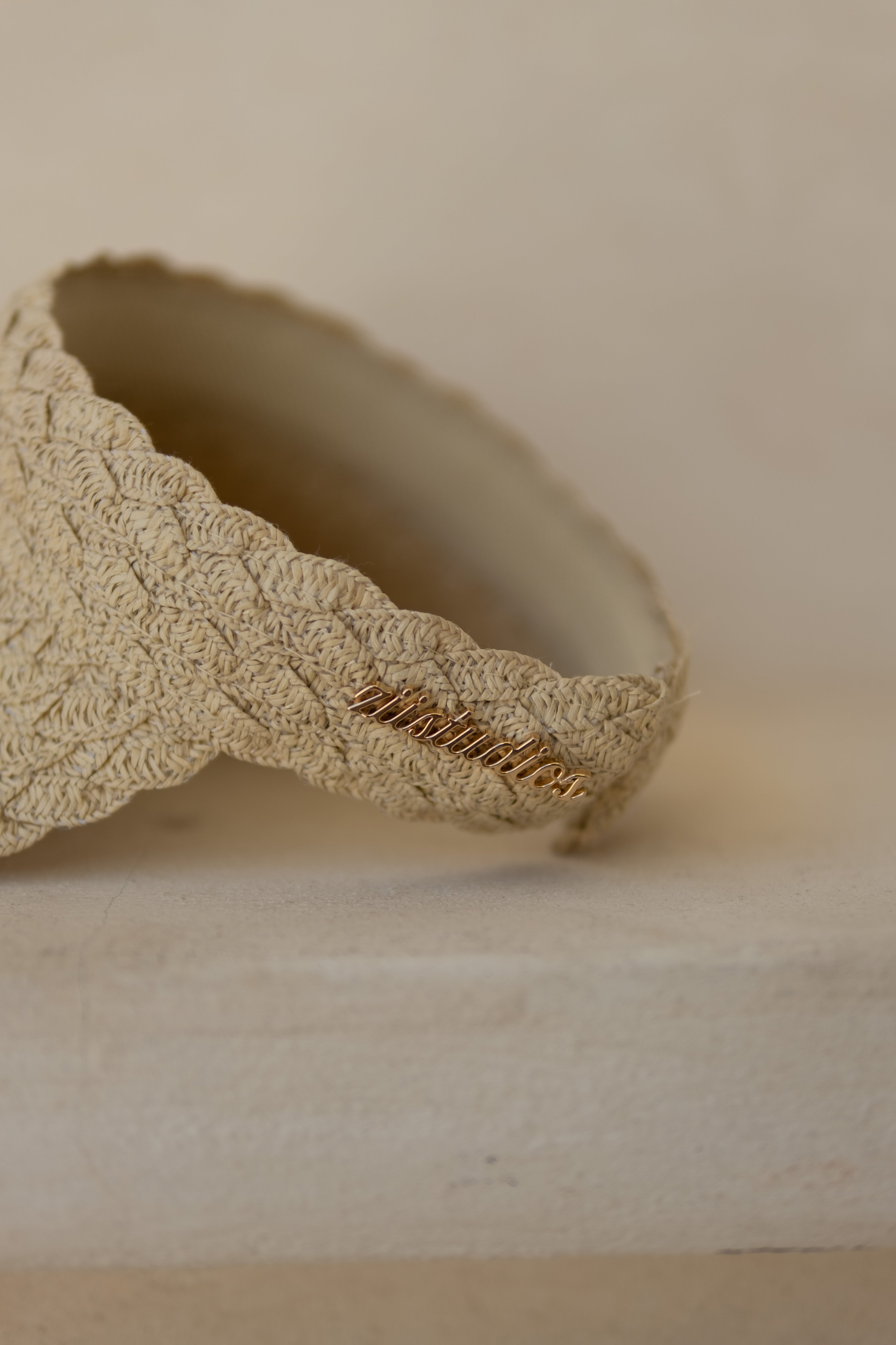 RESORT VISOR - NATURAL (PRE-ORDER)