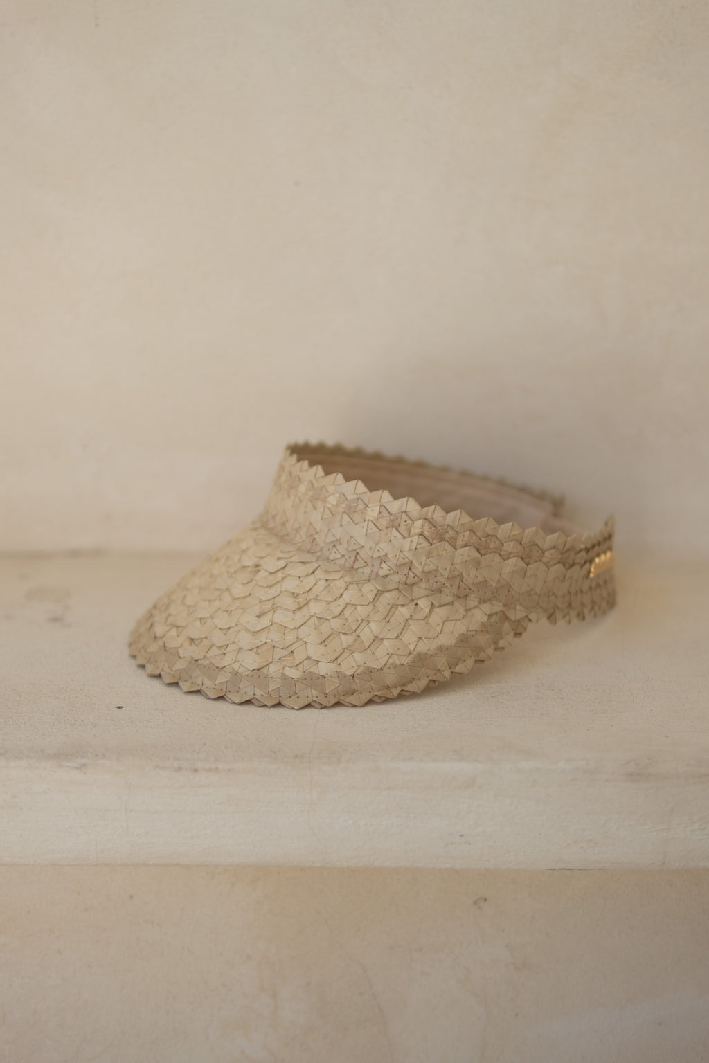 ZII STRAW VISOR - NATURAL SAND (PRE-ORDER)