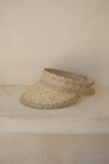 ZII STRAW VISOR - NATURAL SAND (PRE-ORDER)