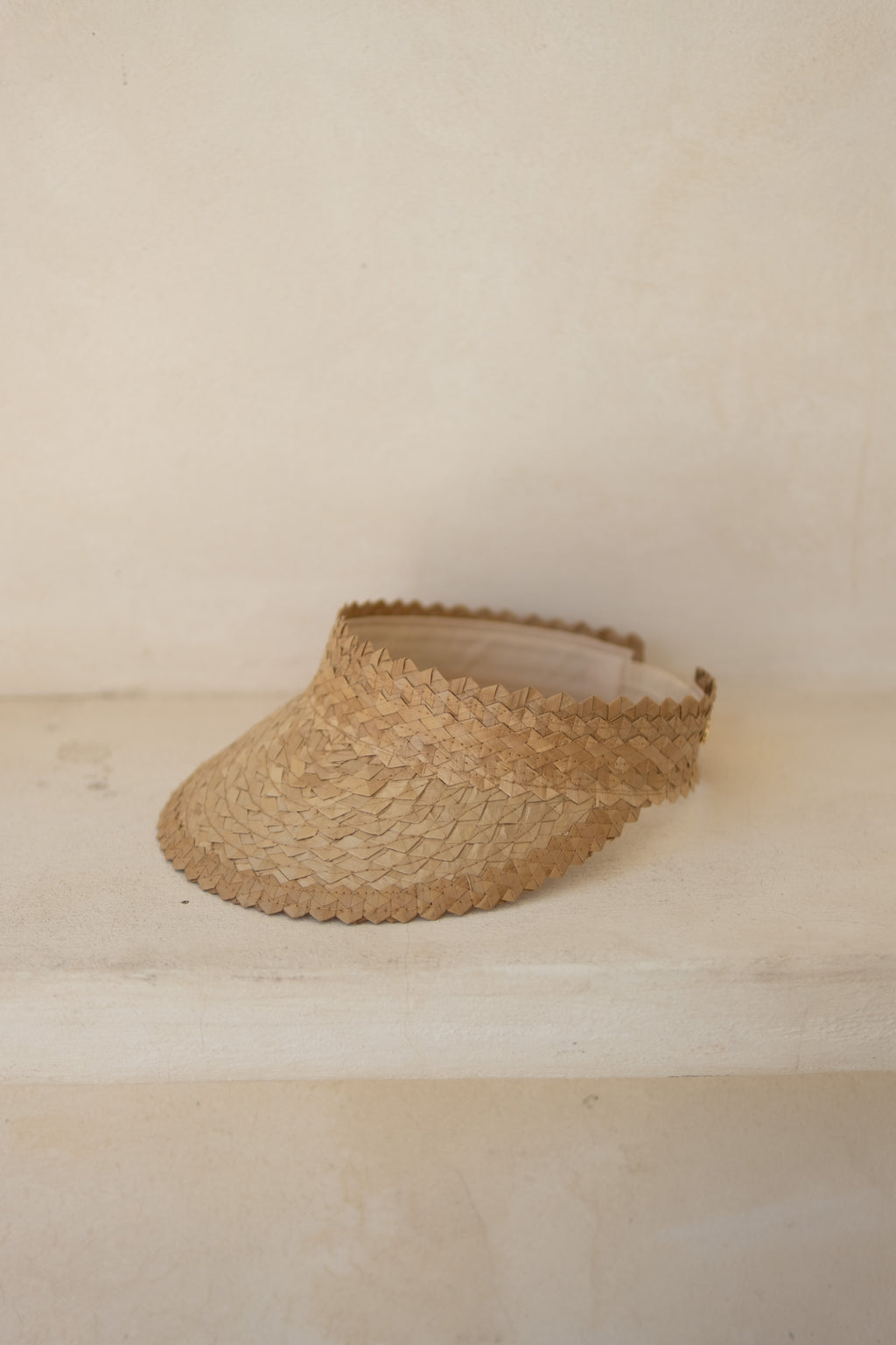 ZII STRAW VISOR - NATURAL WHEAT (PREORDER)