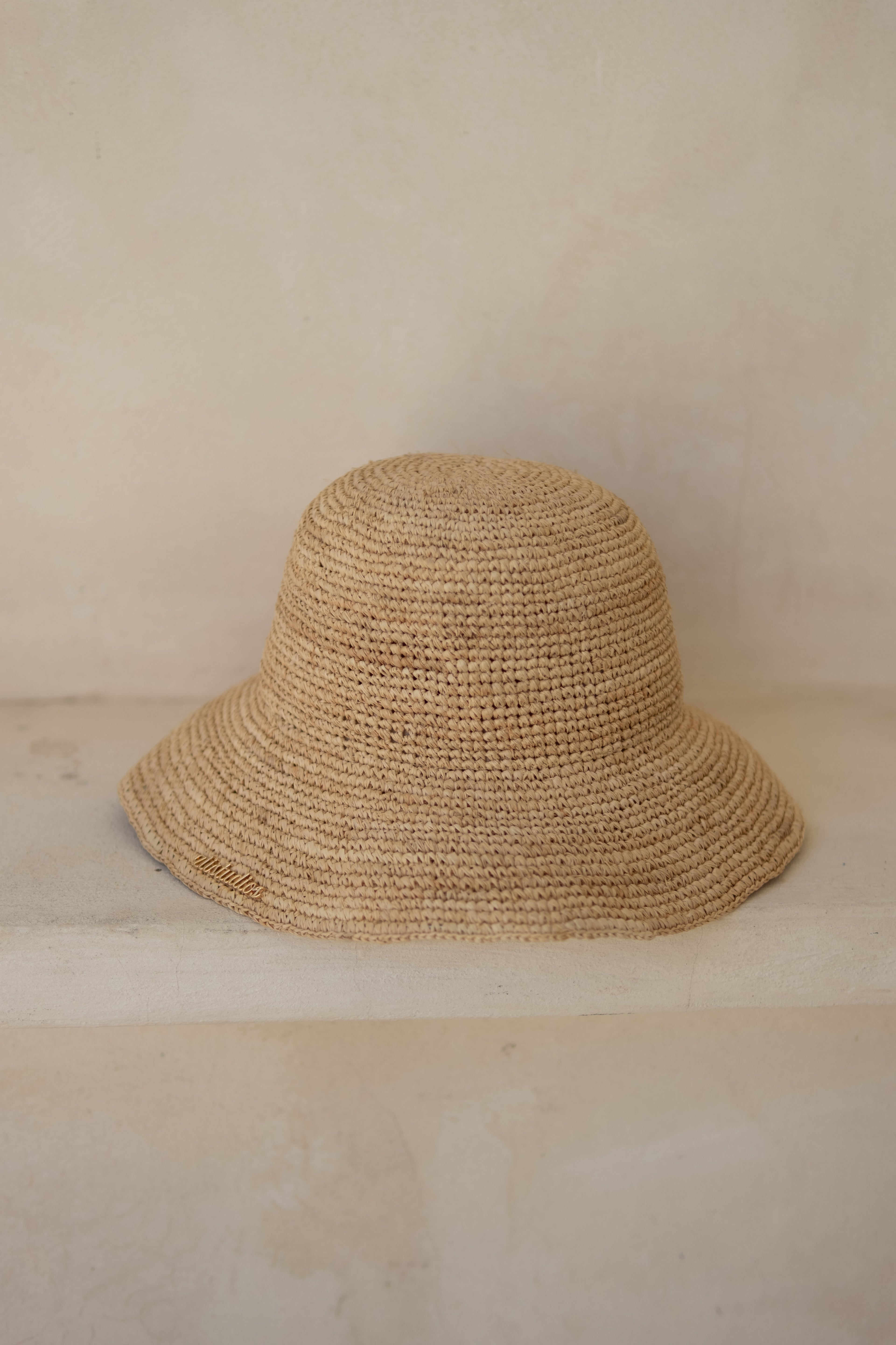 POOLSIDE RAFFIA SUN HAT - NATURAL (PRE-ORDER)